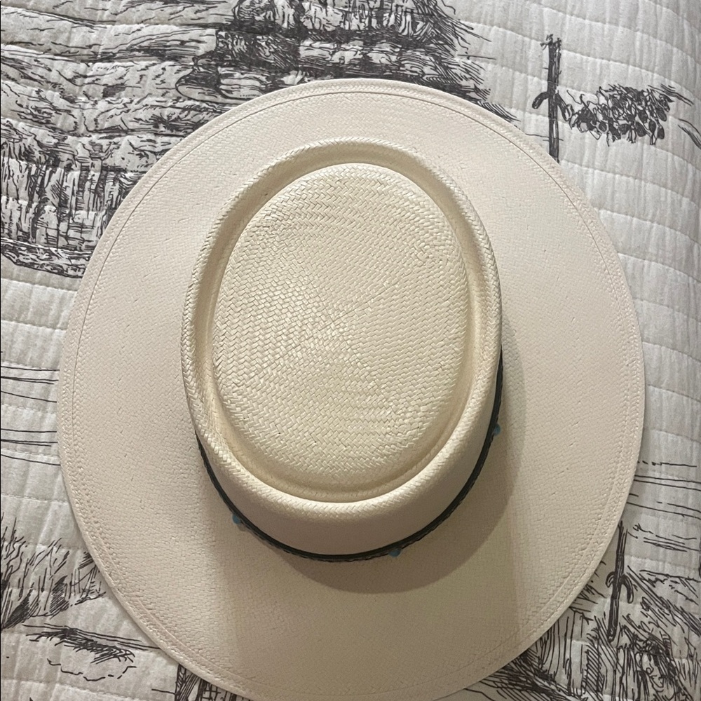 Stetson Gleeson straw sun hat - Picture 10 of 14